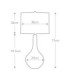 Job 1 Light Table Lamp Bronze E27-7