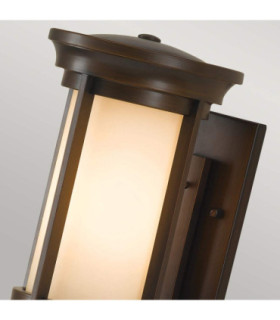 Merrill 1 Light Outdoor Small Wall Lantern Light Heritage Bronze IP44 E27-2