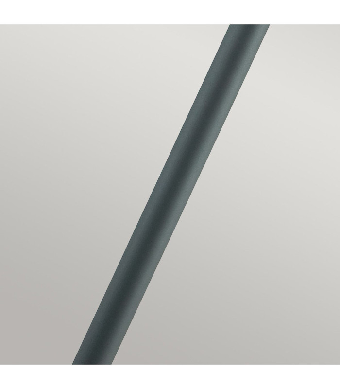 Stockholm Outdoor Pillar Lantern Black E27-4
