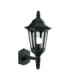 Parish 1 Light Outdoor Wall Lantern Light Black IP44 E27-1