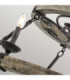 Taulbee 15 Light Chandelier Weathered Zinc-4