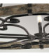 Taulbee 15 Light Chandelier Weathered Zinc-5