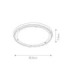 Pembroke 1 Light Flush Ceiling Light Black E27-5