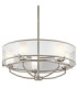 Saldana 5 Light Pendant Chandelier Light Classic Pewter G9-1
