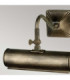 Picture Light 1 Light Small Picture Wall Light Black Gold E14-4
