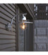 Oslo 1 Light Outdoor Dome Wall Lantern Light Galvanised IP55 E27-2