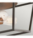 Hinkley Fulton Multi Arm Semi Flush Ceiling Lamp Bronze with Heirloom Brass Accents-3