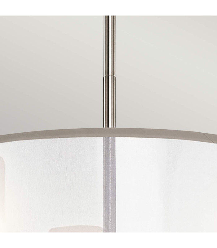 Saldana 3 Light Pendant Chandelier Light Classic Pewter G9-2