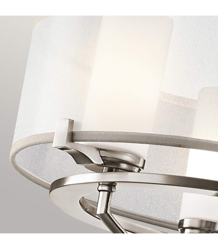 Saldana 3 Light Pendant Chandelier Light Classic Pewter G9-5