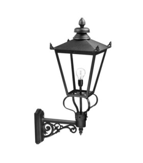 Wilmslow 1 Light Outdoor Wall Lantern Light Black E27-1