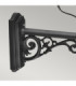 Wilmslow 1 Light Outdoor Wall Lantern Light Black E27-2