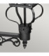 Wilmslow 1 Light Outdoor Wall Lantern Light Black E27-3