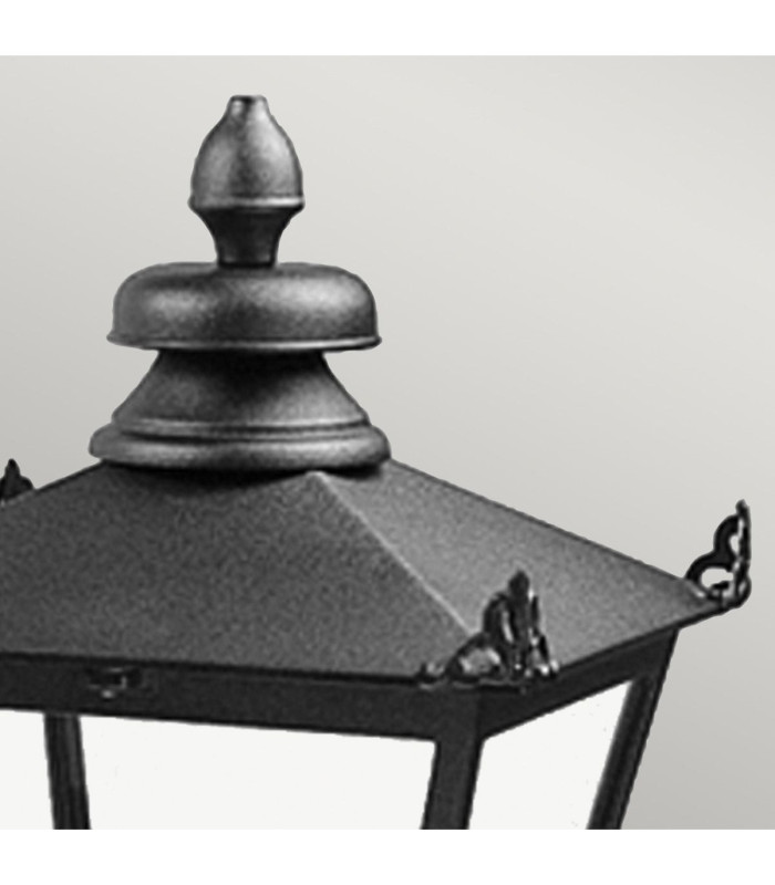 Wilmslow 1 Light Outdoor Wall Lantern Light Black E27-5