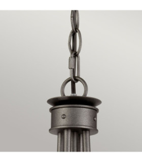 Windsor Chandelier 4 Light Graphite Finish E14-2