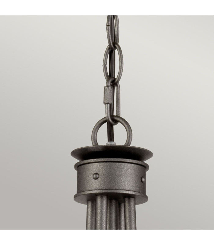 Windsor Chandelier 4 Light Graphite Finish E14-2