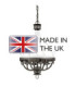 Windsor Chandelier 4 Light Graphite Finish E14-4