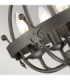 Windsor Chandelier 4 Light Graphite Finish E14-5