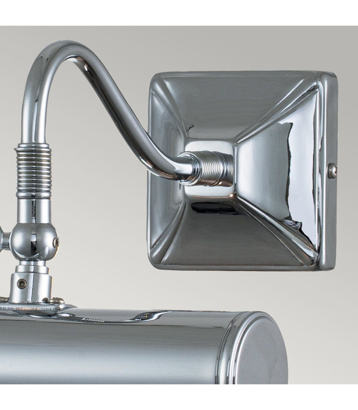 Picture Light 1 Light Small Picture Wall Light Polished Chrome E14-5