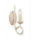Olivia 1 Light Indoor Candle Wall Light Gold Ivory E14-1