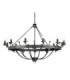 Windsor Graphite 12 Light Pendant Chandelier-1