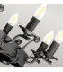 Windsor Graphite 12 Light Pendant Chandelier-5