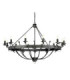 Windsor Graphite 12 Light Pendant Chandelier-6