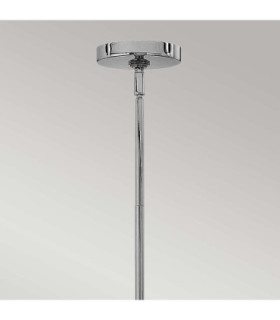Congress Multi Arm Chandelier Chrome Finish E27-2
