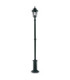 Parish 1 Light Outdoor Lamp Post Black IP44 E27-1