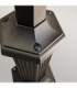 Parish 1 Light Outdoor Lamp Post Black IP44 E27-5