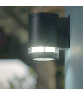 Magnus 1 Light Outdoor Wall Light Graphite IP44-2