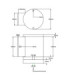 Magnus 1 Light Outdoor Wall Light Graphite IP44-3