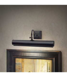Picture Light 2 Light Large Picture Wall Light Black E14-2