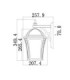 Wabash 2 Light Outdoor Medium Wall Lantern Light Mocha IP44 E14-5