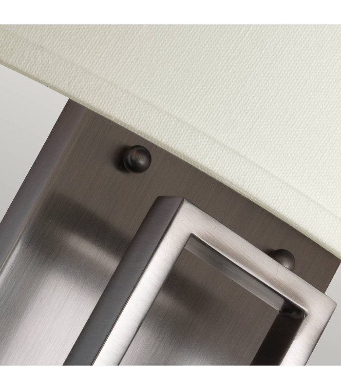 Hampton 2 Light Indoor Wall Light Antique Nickel E14-3