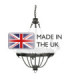 Windsor 6 Light Chandelier Graphite Finish E14-4