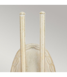 Olivia 2 Light Indoor Candle Wall Light Gold Ivory E14-2