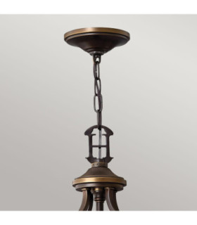 Plymouth 8 Light Ceiling Pendant Olde Bronze E14-2