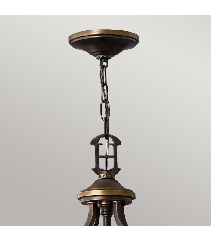 Plymouth 8 Light Ceiling Pendant Olde Bronze E14-2