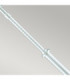 Stockholm Outdoor Twin Lamp Post Galvanised E27-4