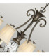 Plantation 7 Light Multi Arm Chandelier Bronze Finish E14-3