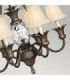 Plantation 7 Light Multi Arm Chandelier Bronze Finish E14-4