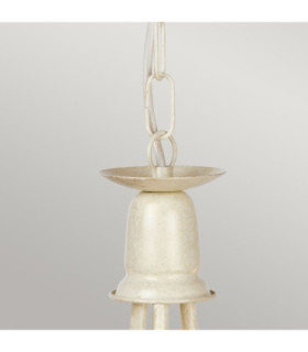 Minster Chandelier 3 Light Ivory Gold Finish E14-2