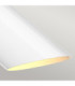 Quinto 1 Light Table Lamp - White Aged Brass E27-3