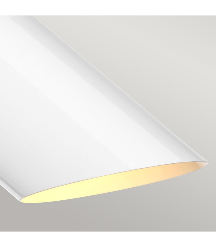Quinto 1 Light Table Lamp - White Aged Brass E27-3