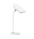 Quinto 1 Light Table Lamp - White Aged Brass E27-5