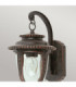 St Louis 1 Light Outdoor Medium Wall Lantern Light Weathered Bronze IP44 E27-2