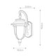 St Louis 1 Light Outdoor Medium Wall Lantern Light Weathered Bronze IP44 E27-4