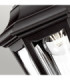 Kinsale 1 Light Outdoor Coastal Wall Lantern Light Black IP44 E27-3