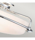 Quoizel Griffin Bowl Semi Flush Ceiling Light Polished Chrome-4