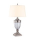 Dennison 1 Light Table Lamp Polished Nickel E27-1